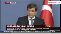Davutoğlu: Kılıçdaroğlu'nun Yaptığı Sorumsuzluktur