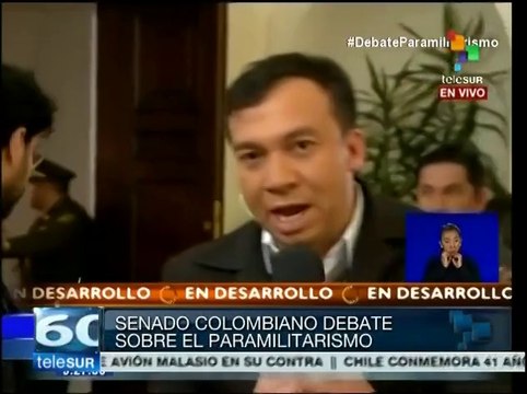 Hilvana Senado colombiano nexos Uribe con terroristas y paramilitares