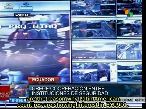 Ecuador employs high technology operati system, reducing crime rate