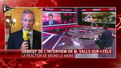 Bruno Le Maire "je trouve que tout ça sent un peu l'embrouille"