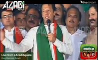 Chairman PTI Sir Imran Khan's Complete Speech 17th September from Azadi Square Islamabad