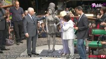 Exclu Vidéo : Découvrez en image l'émouvante inauguration de la statue d' Amy Winehouse à Londres !