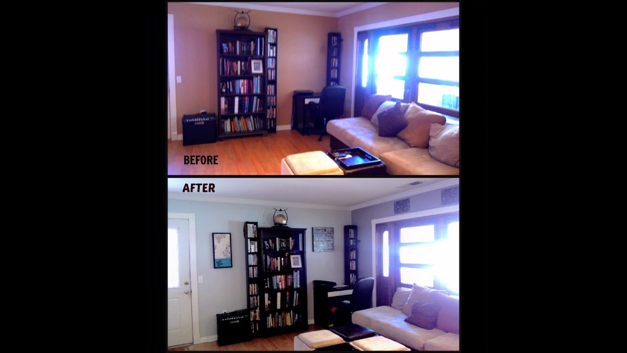 Beige to Gray Paint by Maverick Painting San Diego