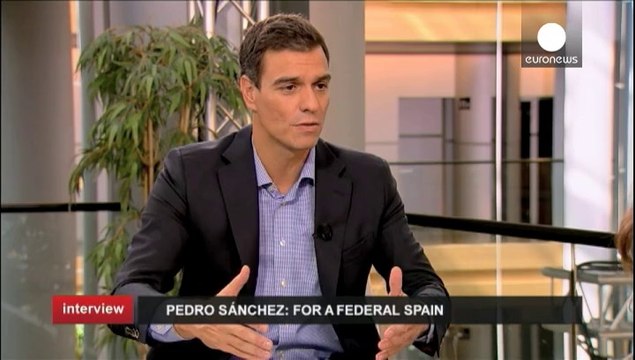 Pedro Sánchez, secretario general del PSOE: Quiero cambiar un futuro de amenazas por uno de oportunidades