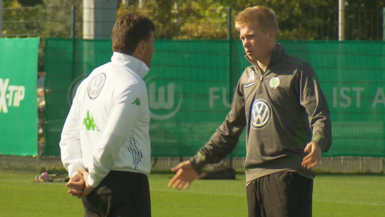 UEFA Europa League: Bendtner und de Bruyne: Everton ein Top-Team