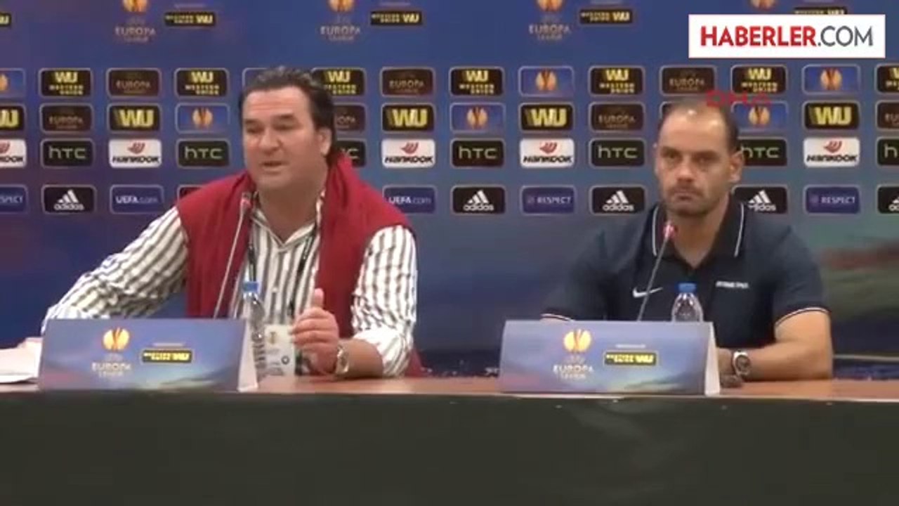 Asteras Tripolis Teknik Direktörü Staikos Vergetis Basın Toplantısı Düzenledi