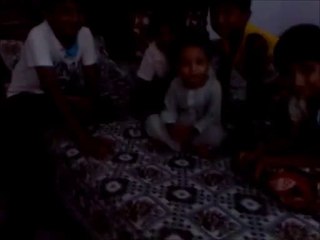 Kid responding to song, funny