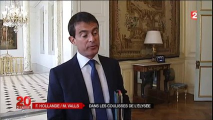La petite allusion de Valls aux SMS de Hollande et Trierweiler