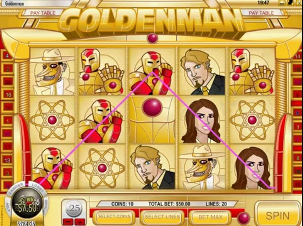 Goldenman Slot Machine