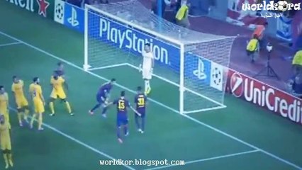اهداف مباراة برشلونه و ابويل نيقوسيا 1-0 17/9/2014