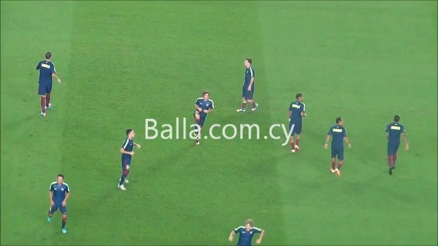 Μπαρτσελόνα-ΑΠΟΕΛ-προθέρμανση Μπαρτσελόνα (2)