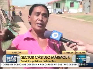 Exigen mejoras en la vialidad en el sector Cástulo Mármol de Falcón