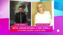 El recuerdo de Mirtha Legrand sobre China Zorrilla: 