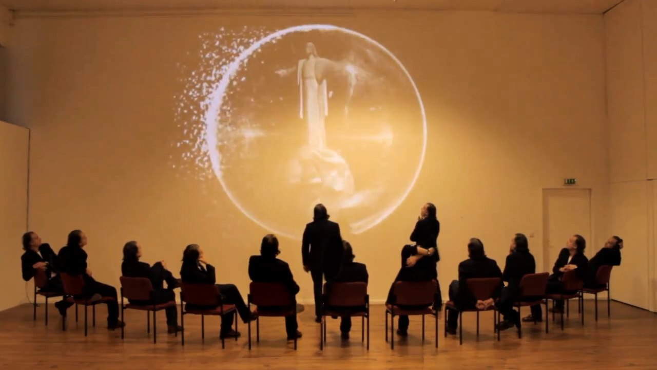 'Schneekugel' videoinstalltion 2014 Jean-Robert Valentin