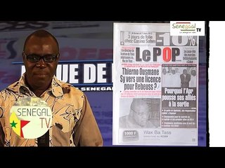 Revue de Presse SenegalTV du 27 fevrier 2013