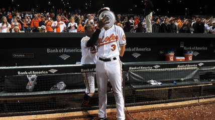Adam Jones Pies Teammates & Fans After Orioles Win AL East Title