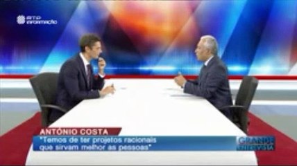 Grande Entrevista com António Costa - 18-09-2014