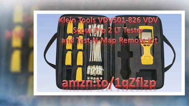 Klein Tools VDV501-826 VDV Scout Pro 2 LT Tester and Test-N-Map Remote Kit|Klein Tools|Sale|Save