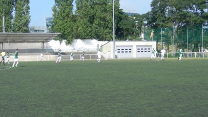 Récuperation de balle de Sid et mouvement collectif  EU vs Green D 2-0