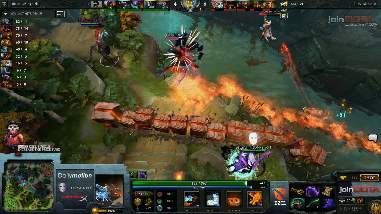 Na'Vi vs Power Rangers Game 2 - Dota 2 Champions League @DotaCapitalist