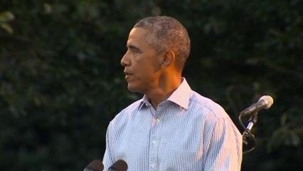 Obama thanks Congress for vote to aid Syrian rebels