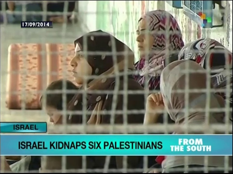 Israeli troops kidnap 6 Palestinians, including 2 children