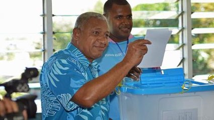 Former coup leader likely to win Fiji polls