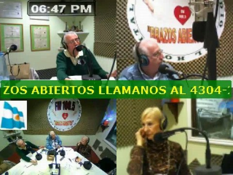 Radio Brazos Abiertos Hospital Muñiz Programa PRESENTACION LIBRO EL CRUCE