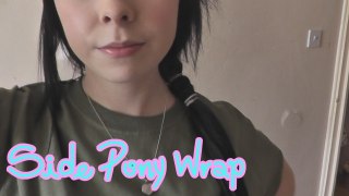 Simple Side Pony Wrap | Using ClipHair Hair Extensions