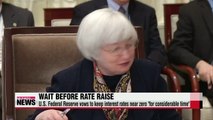 U.S. Federal Reserve vows to keep interest rates near zero 'for considerable time'