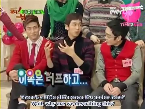 Juego del Beso de papel - 2AM y 2PM - Parte 2 de 2