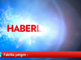 Tekirdağ'da Çıkan Fabrika Yangını Hala Söndürülmeye Çalışılıyor