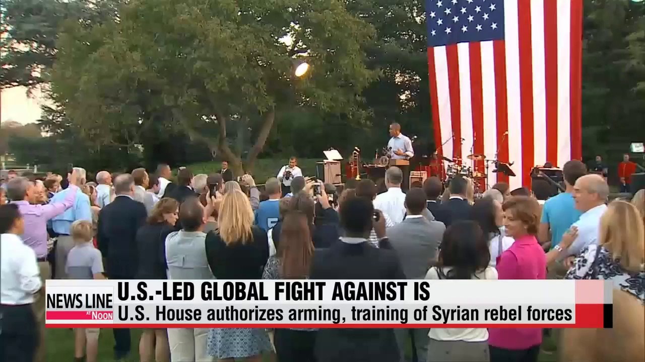 U.S. House authorizes arming, training of Syrian rebels for IS fight