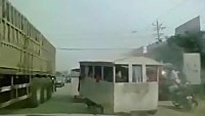 Man powered school buses in China