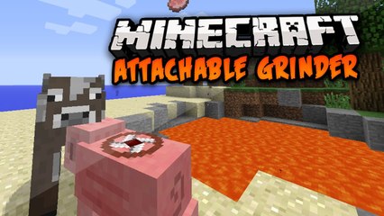 Minecraft Mod: Mob Grinder Mod - Unlimited Food!!