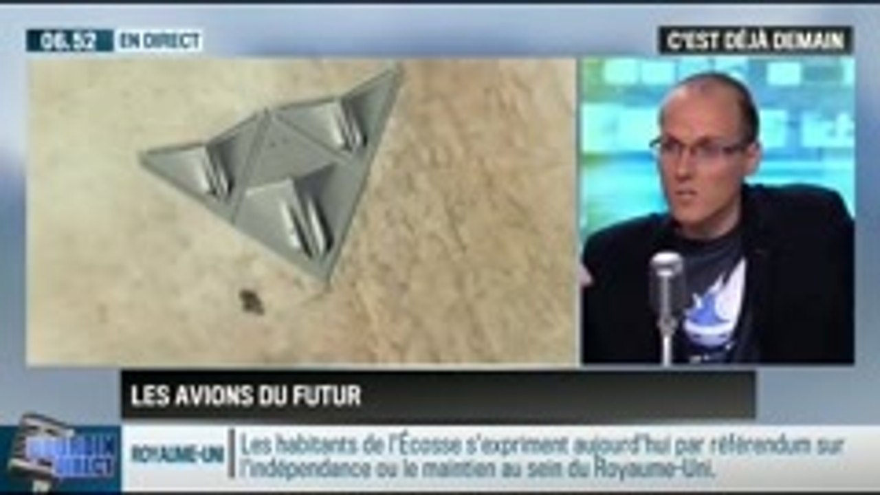 La chronique d'Anthony Morel : Les avions du futur - 18/09