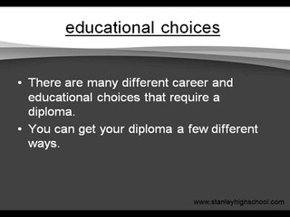 Earning A High School Diploma Fast