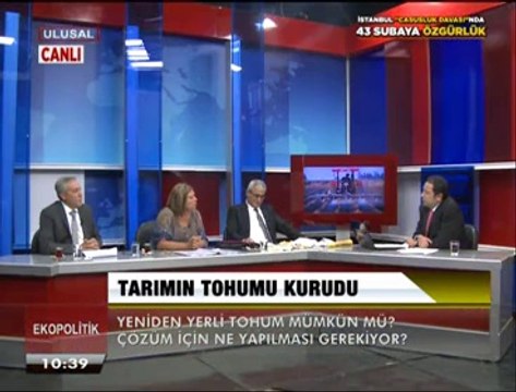 Çetin Ünsalan ile EkoPolitik konuk Yerel Tohum Derneği Bşk Teoman Açıkbaş ve dernek Üyeleri 18 Eylül 2014