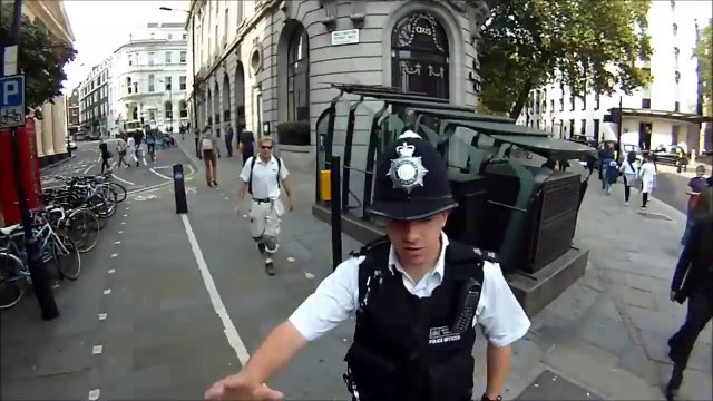 London Police officer stopped a cyclist but it's a big MISTAKE! Hilarious...