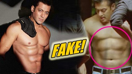 Salman Khan's Six-Pack Abs Aren't Real | Truth Revealed - video Dailymotion