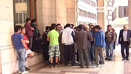 EMERGENZA PROFUGHI IN CITTA', LA PROTESTA