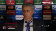 José Mourinho frustré par la défaite de Chelsea en Ligue des Champions