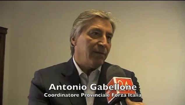 Antonio Gabellone Coordinatore Provinciale Forza Italia - Intervista -