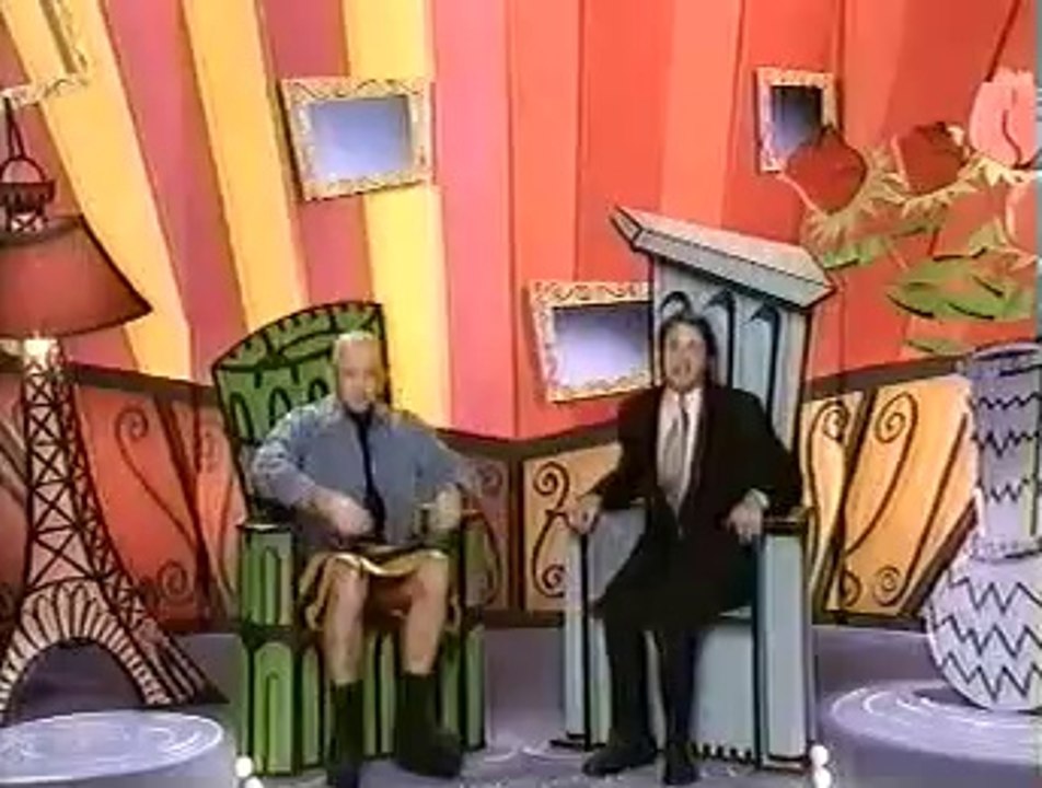 Eurotrash avec jean Paul Gaultier et Antoine de Caunes