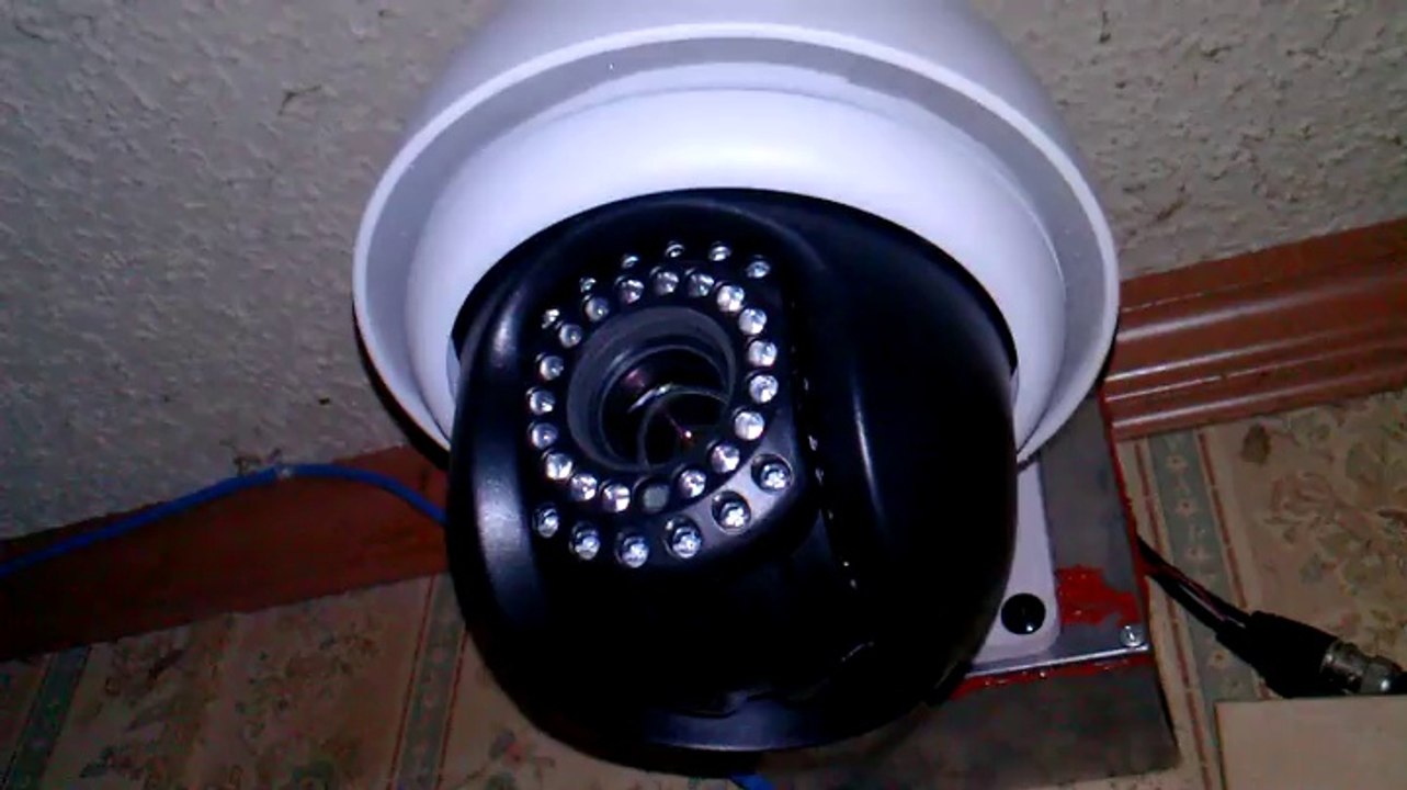 Tested Huacam HC-AY03 Indoor 4 Inch 650TVL 1/3 Sony CCD PTZ Camera