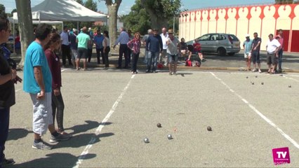 Grand concours de pétanque dimanche 5 octobre autour de la Place Carnot de Carcassonne.