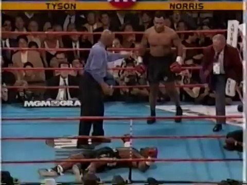 Mike Tyson VS Orlin Norris (MGM Grand Garden Arena in Paradise, Nevada, 1999-10-23)