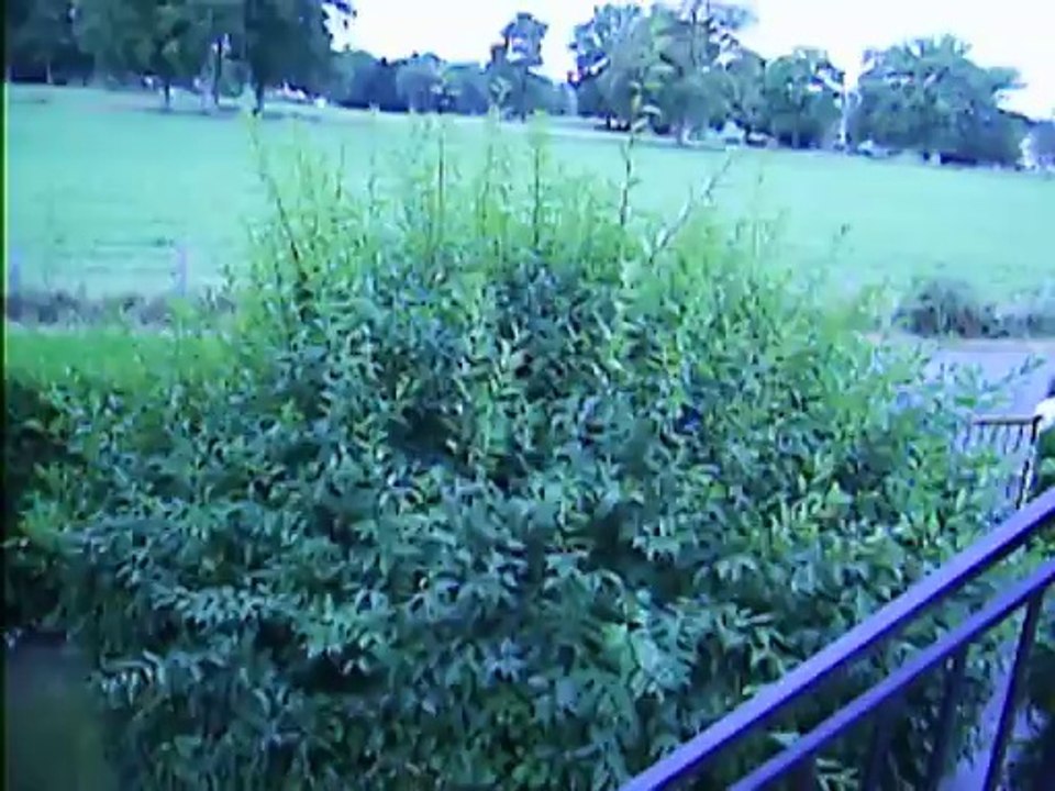 retour de l'orage à 13 heures