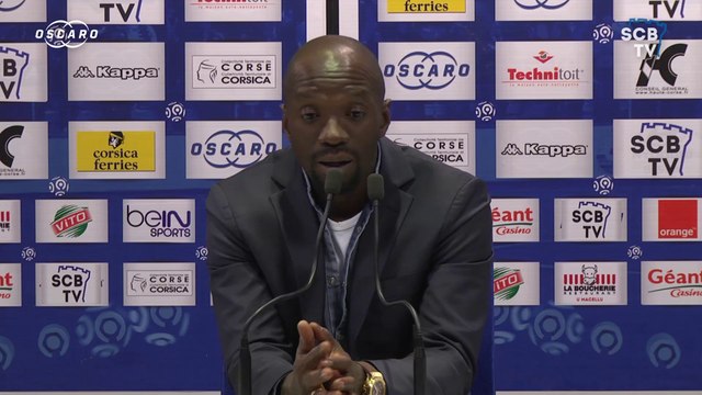 Metz-Bastia : Conf. d'avant-match de C. Makelele