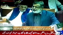 geo news Abdul Rashid Godil MQM ka  Assembly of Pakistan main dhuwan daar khitab [18-9-2014